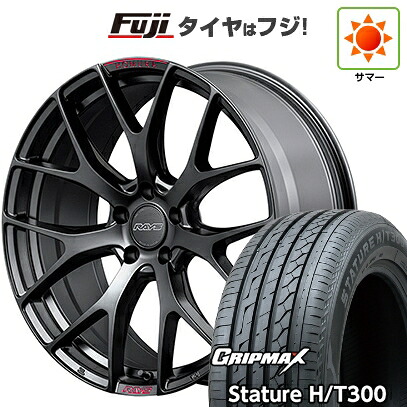 【新品国産車用5穴114.3】 夏タイヤ ホイール4本セット 225/55R19 グリップマックス スタチャー H/T300 BSW(限定2024年製) RAYS レイズ ホムラ 2X7FT SPORT EDITION 7J 19インチ(送料無料) 121,900円