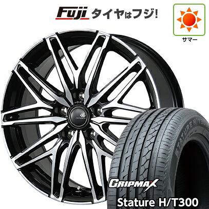 【新品国産車用5穴114.3】 夏タイヤ ホイール4本セット 235/55R18 グリップマックス スタチャー H/T300 BSW（限定） トピー セレブロ WA45 7.5J 18インチ(送料無料)