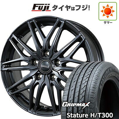【新品国産車用5穴114.3】 夏タイヤ ホイール4本セット 235/55R18 グリップマックス スタチャー H/T300 BSW(限定) トピー シビラ NEXT W45 7.5J 18インチ(送料無料)|フジ スペシャルセレクション