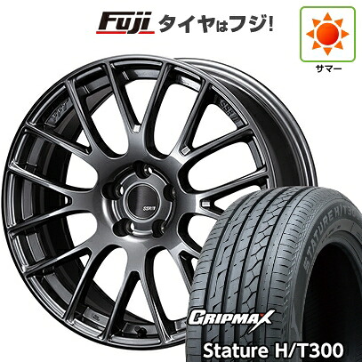 【新品国産車用5穴114.3】 夏タイヤ ホイール4本セット 235/55R18 グリップマックス スタチャー H/T300 BSW（限定） SSR GT GTV04 7.5J 18インチ(送料無料)