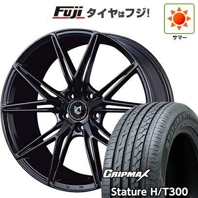 【新品国産車用5穴114.3】 夏タイヤ ホイール4本セット 225/60R18 グリップマックス スタチャー H/T300 BSW（限定） コーセイ レヴゲイン VW55S 8J 18インチ(送料無料)