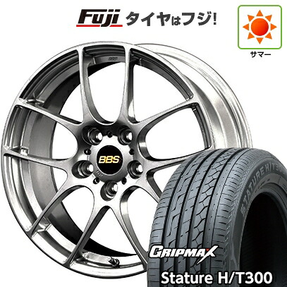 【新品国産車用5穴114.3】 夏タイヤ ホイール4本セット 235/55R18 グリップマックス スタチャー H/T300 BSW(限定) BBS JAPAN RF 8J 18インチ(送料無料)
