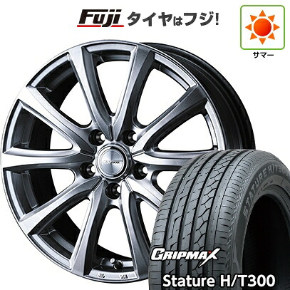 【新品国産車用5穴114.3】 夏タイヤ ホイール4本セット 225/55R18 グリップマックス スタチャー H/T300 BSW（限定） WEDS ウェッズ ジョーカー スマッシュ 7.5J 18インチ(送料無料)
