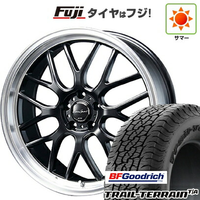 【新品国産車用5穴114.3】 夏タイヤ ホイール4本セット 235/60R18 BFグッドリッチ トレールテレーンT/A RBL ブレスト ユーロスポーツ タイプ805 セミグロスブラック 7J 18インチ(送料無料)