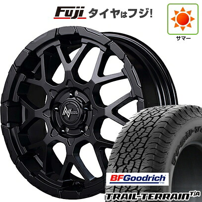 【新品国産車用5穴114.3】 夏タイヤ ホイール4本セット 235/60R18 BFグッドリッチ トレールテレーンT/A RBL MID WHEELS NITRO POWER M28 バレットS 7J 18インチ(送料無料)