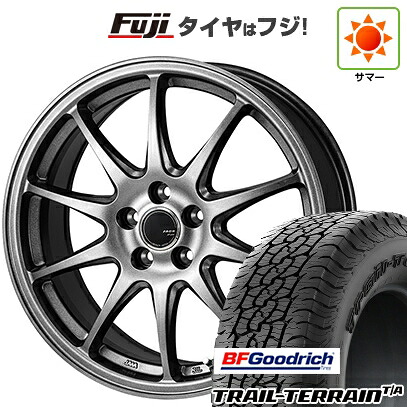 【新品国産車用5穴114.3】 夏タイヤ ホイール4本セット 235/60R18 BFグッドリッチ トレールテレーンT/A RBL モンツァ ZACK JP-202 7J 18インチ(送料無料)