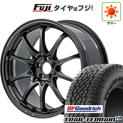 【新品国産車用5穴100】 夏タイヤ ホイール4本セット 225/55R18 BFグッドリッチ トレールテレーンT/A RBL RAYS レイズ ボルクレーシング CE28N-plus 8J 18インチ(送料無料)