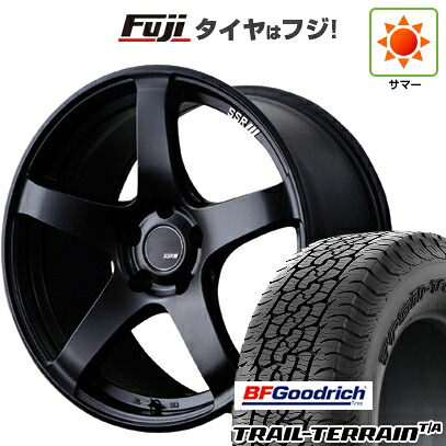 【新品国産車用5穴114.3】 夏タイヤ ホイール4本セット 225/60R18 BFグッドリッチ トレールテレーンT/A RBL SSR GT GTV01 7.5J 18インチ(送料無料)