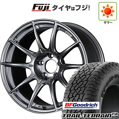 【新品国産車用5穴100】 夏タイヤ ホイール4本セット 225/55R18 BFグッドリッチ トレールテレーンT/A RBL SSR GT GTX01 8J 18インチ(送料無料)