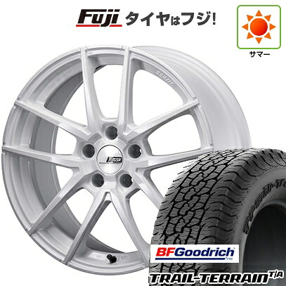 【新品国産車用5穴114.3】 夏タイヤ ホイール4本セット 235/60R18 BFグッドリッチ トレールテレーンT/A RBL SSR ライナー タイプ10モノブロック 7.5J 18インチ(送料無料)