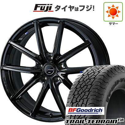 【新品国産車用5穴114.3】 夏タイヤ ホイール4本セット 235/60R18 BFグッドリッチ トレールテレーンT/A RBL WEDS ウェッズ レオニス NAVIA 08 7J 18インチ(送料無料)