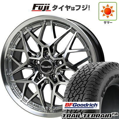 【新品国産車用5穴114.3】 夏タイヤ ホイール4本セット 235/60R18 BFグッドリッチ トレールテレーンT/A RBL ホットスタッフ プレシャス アストM5 7J 18インチ(送料無料)