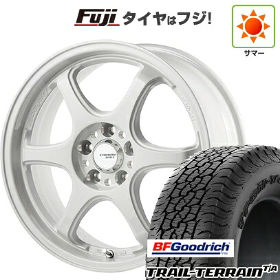 【新品国産車用5穴100】 夏タイヤ ホイール4本セット 225/55R18 BFグッドリッチ トレールテレーンT/A RBL ゴジゲン PROレーサー キャノンボール 7.5J 18インチ(送料無料)