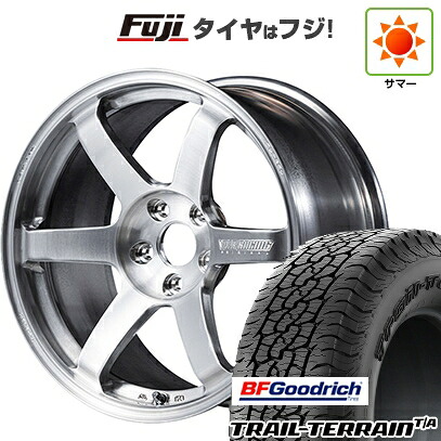 【新品国産車用5穴114.3】 夏タイヤ ホイール4本セット 225/60R18 BFグッドリッチ トレールテレーンT/A RBL RAYS レイズ ボルクレーシング TE37 サーガ S-plus A.S.T. 7.5J 18インチ(送料無料)｜フジ スペシャルセレクション