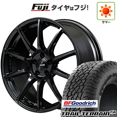 【新品国産車用5穴114.3】 夏タイヤ ホイール4本セット 225/60R18 BFグッドリッチ トレールテレーンT/A RBL RAYS レイズ グラムライツ 57TR 8J 18インチ(送料無料)