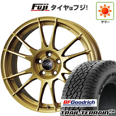 【新品国産車用5穴114.3】 夏タイヤ ホイール4本セット 225/60R18 BFグッドリッチ トレールテレーンT/A RBL OZ ウルトラレッジェーラ 8J 18インチ(送料無料)