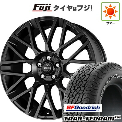【新品国産車用5穴114.3】 夏タイヤ ホイール4本セット 225/65R17 BFグッドリッチ トレールテレーンT/A ORWL モモ リベンジ 7J 17インチ(送料無料)