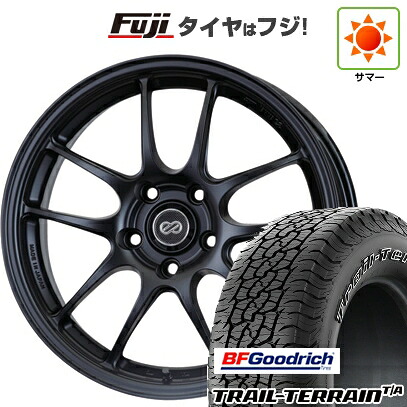【新品国産車用5穴114.3】 夏タイヤ ホイール4本セット 225/65R17 BFグッドリッチ トレールテレーンT/A ORWL ENKEI エンケイ PerformanceLine PF01 7.5J 17インチ(送料無料)|フジ スペシャルセレクション