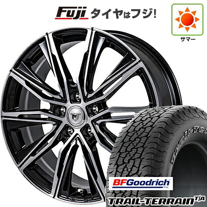 【新品国産車用5穴114.3】 夏タイヤ ホイール4本セット 225/65R17 BFグッドリッチ トレールテレーンT/A ORWL モンツァ JPスタイル MJ-X 7J 17インチ(送料無料)｜フジ スペシャルセレクション