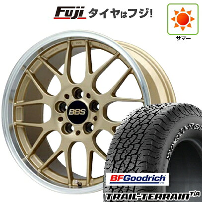 【新品国産車用5穴114.3】 夏タイヤ ホイール4本セット 225/65R17 BFグッドリッチ トレールテレーンT/A ORWL BBS JAPAN RG-R 7.5J 17インチ(送料無料)|フジ スペシャルセレクション