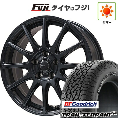【新品国産車用5穴114.3】 夏タイヤ ホイール4本セット 225/65R17 BFグッドリッチ トレールテレーンT/A ORWL ビッグウエイ BWスポーツ S-120 ダークガンメタ 7J 17インチ(送料無料)