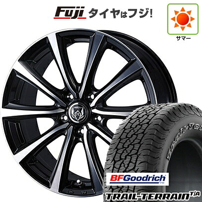 【新品国産車用5穴114.3】 夏タイヤ ホイール4本セット 225/65R17 BFグッドリッチ トレールテレーンT/A ORWL WEDS ウェッズ ライツレー MS 7J 17インチ(送料無料)