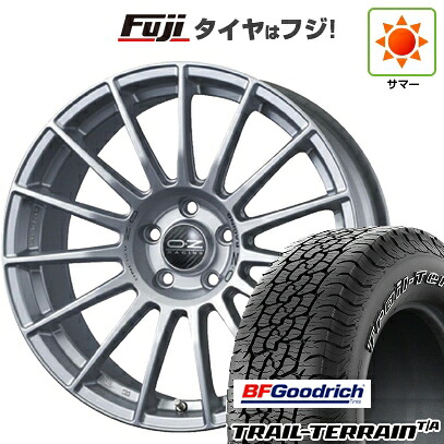 【新品国産車用5穴114.3】 夏タイヤ ホイール4本セット 225/65R17 BFグッドリッチ トレールテレーンT/A ORWL OZ スーパーツーリズモ LM 7.5J 17インチ(送料無料) 176,550円