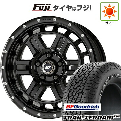 【新品国産車用5穴114.3】 夏タイヤ ホイール4本セット 225/65R17 BFグッドリッチ トレールテレーンT/A ORWL WORK ワーク クラッグ ティーグラビックII MC+ 7J 17インチ(送料無料)