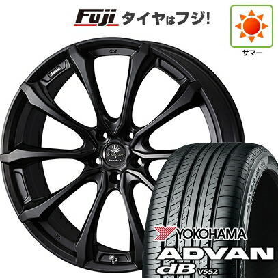 【新品】レクサスNX 2021/11- 夏タイヤ ホイール4本セット 255/40R21 ヨコハマ アドバン dB V552 WEDS ウェッズ クレンツェ ヴェルサム 030EVO 9J 21インチ(送料無料)