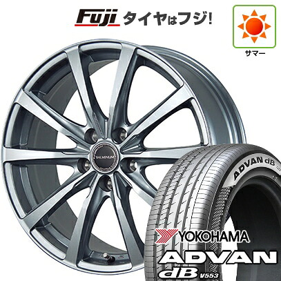 【新品】60系プリウス 夏タイヤ ホイール4本セット 195/50R19 ヨコハマ アドバン dB V553 ブリヂストン バルミナ LS10 トヨタ・レクサス車専用 6.5J 19インチ(送料無料)|フジ スペシャルセレクション