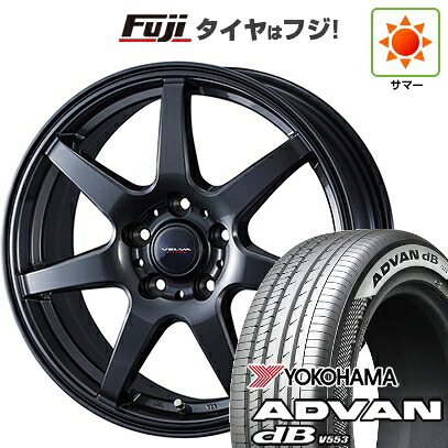 【新品】40系アルファード/ヴェルファイア用 夏タイヤ ホイール4本セット 225/55R19 ヨコハマ アドバン dB V553 WEDS ウェッズ ヴェルバ ワンダー トヨタ車専用 7J 19インチ(送料無料)