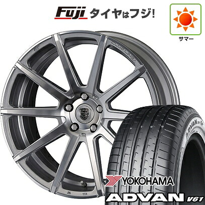 【新品国産車用5穴114.3】 夏タイヤ ホイール4本セット 255/45R20 ヨコハマ アドバン V61 クリムソン クラブリネア マルディーニ FF 8.5J 20インチ(送料無料)