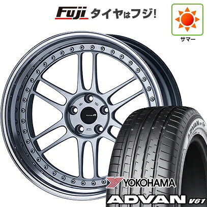 【新品国産車用5穴114.3】 夏タイヤ ホイール4本セット 255/45R20 ヨコハマ アドバン V61 ENKEI エンケイ Racing Revolution RM-F1 9J 20インチ(送料無料)|フジ スペシャルセレクション