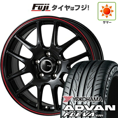 【新品】フリード クロスター 夏タイヤ ホイール4本セット 205/45R17 ヨコハマ アドバン フレバV701 モンツァ JPスタイル ジェファ 7J 17インチ(送料無料)|フジ スペシャルセレクション