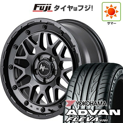 【新品】フリード クロスター 夏タイヤ ホイール4本セット 205/45R17 ヨコハマ アドバン フレバV701 MID WHEELS NITRO POWER M29 スティンガー 7J 17インチ(送料無料)