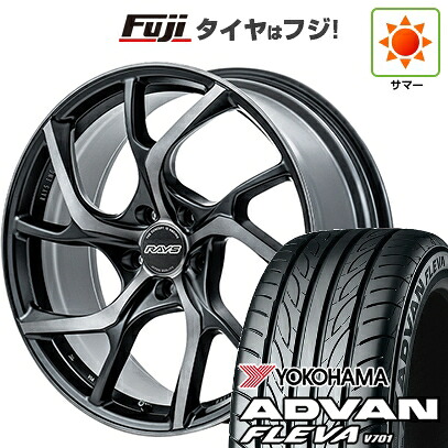 新品国産車用5穴114.3】 夏タイヤ ホイール4本セット 225/35R20 ヨコハマ