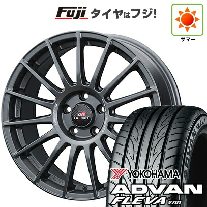 【新品】シエンタ 2015-22 夏タイヤ ホイール4本セット 195/45R17 ヨコハマ アドバン フレバV701 OZ スーパーツーリズモ TGR-WRT 7.5J 17インチ(送料無料)