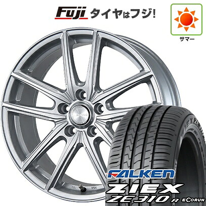 【新品】フリード クロスター 夏タイヤ ホイール4本セット 205/45R17 ファルケン ジークス ZE310R エコラン(限定) ブリヂストン エコフォルム SE-20 7J 17インチ(送料無料)