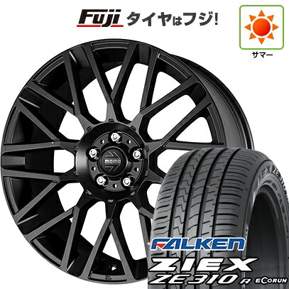 【新品国産車用5穴114.3】 夏タイヤ ホイール4本セット 215/60R17 ファルケン ジークス ZE310R エコラン(限定) モモ リベンジ 7J 17インチ(送料無料)