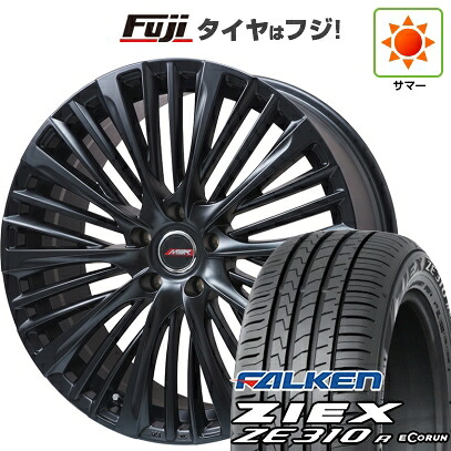 【新品国産車用5穴114.3】 夏タイヤ ホイール4本セット 215/45R18 ファルケン ジークス ZE310R エコラン(限定) プレミックス MER-X 8J 18インチ(送料無料)