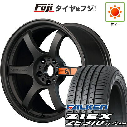 【新品国産車用5穴114.3】 夏タイヤ ホイール4本セット 235/50R18 ファルケン ジークス ZE310R エコラン(限定) RAYS レイズ グラムライツ 57DR SPEC-D 8.5J 18インチ(送料無料)
