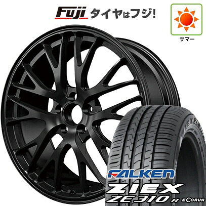 【新品国産車用5穴114.3】 夏タイヤ ホイール4本セット 225/40R18 ファルケン ジークス ZE310R エコラン(限定) ブリヂストン ポテンザ RW007 8.5J 18インチ(送料無料)|フジ スペシャルセレクション
