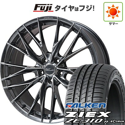 【新品国産車用5穴114.3】 夏タイヤ ホイール4本セット 215/40R18 ファルケン ジークス ZE310R エコラン(限定) WORK ワーク シュヴァート ブルネン LX 7.5J 18インチ(送料無料)