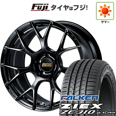 【新品国産車用5穴100】 夏タイヤ ホイール4本セット 225/40R18 ファルケン ジークス ZE310R エコラン(限定) BBS JAPAN RE-V7 8.5J 18インチ(送料無料)