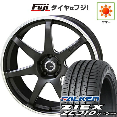【新品国産車用5穴100】 夏タイヤ ホイール4本セット 225/40R18 ファルケン ジークス ZE310R エコラン(限定) ENKEI エンケイ TUNING SC38【限定】 8J 18インチ(送料無料)