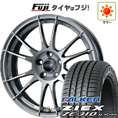 【新品国産車用5穴114.3】 夏タイヤ ホイール4本セット 215/45R18 ファルケン ジークス ZE310R エコラン(限定) OZ ウルトラレッジェーラ 8J 18インチ(送料無料)|フジ スペシャルセレクション