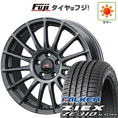 【新品国産車用5穴114.3】 夏タイヤ ホイール4本セット 225/40R18 ファルケン ジークス ZE310R エコラン(限定) OZ スーパーツーリズモ TGR-WRT 8J 18インチ(送料無料)