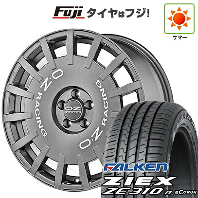 【新品】フリード クロスター 夏タイヤ ホイール4本セット 205/45R17 ファルケン ジークス ZE310R エコラン(限定) OZ ラリーレーシング 7J 17インチ(送料無料)