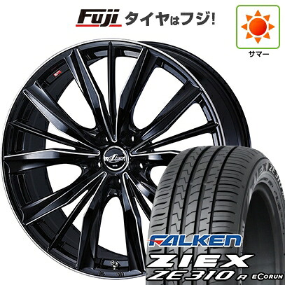【新品国産車用5穴114.3】 夏タイヤ ホイール4本セット 205/60R16 ファルケン ジークス ZE310R エコラン(限定) WEDS ウェッズ レオニス VX2 6.5J 16インチ(送料無料)
