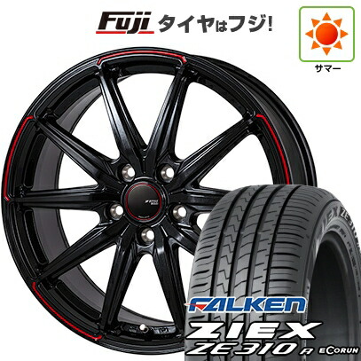 【新品国産車用5穴114.3】 夏タイヤ ホイール4本セット 215/50R17 ファルケン ジークス ZE310R エコラン(限定) モンツァ JPスタイル R55 7J 17インチ(送料無料)｜フジ スペシャルセレクション